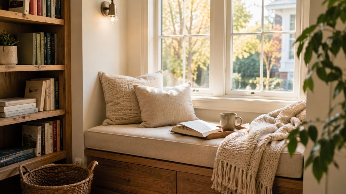 Reading Nook Ideas for a Cozy Window Corner