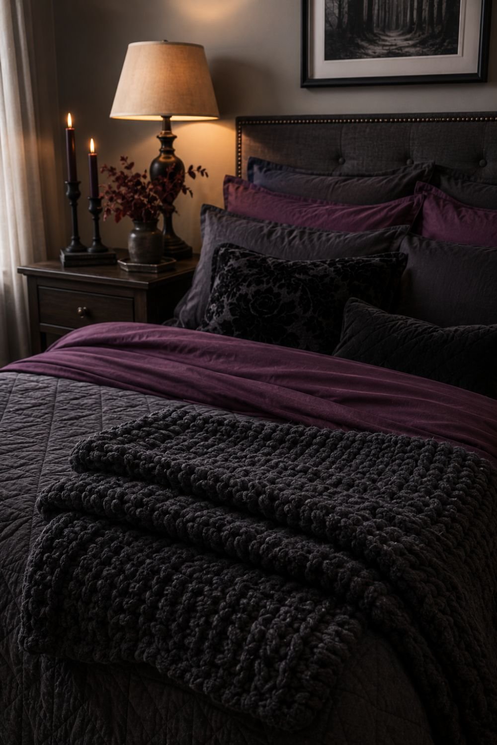 throw blanket halloween bedroom decor