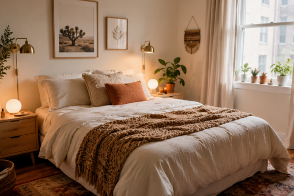Apartment Bedroom Decor Ideas That Feel Cozy and Renter-Friendly
