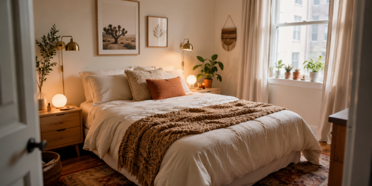 Apartment Bedroom Decor Ideas That Feel Cozy and Renter-Friendly