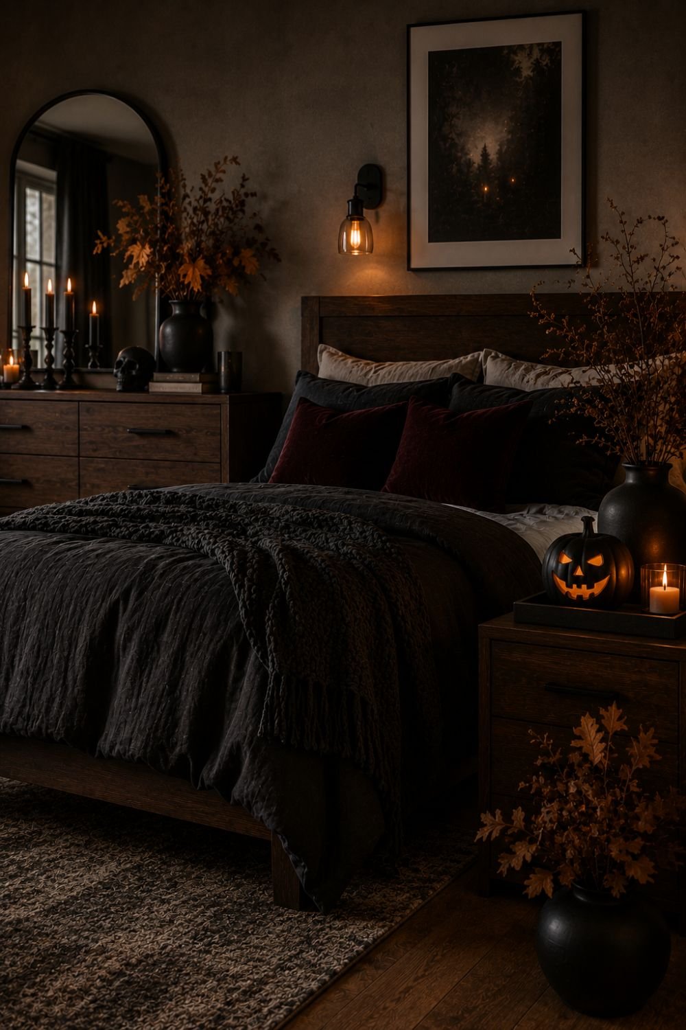 Finish With a Layered, Warm Color Palette
