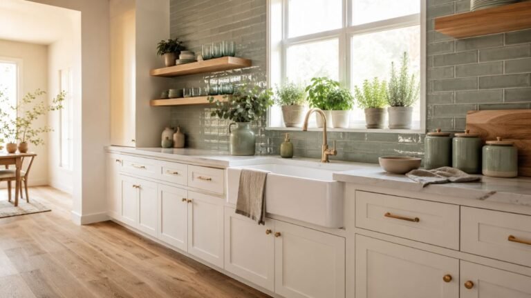 Green Kitchen Accent Ideas