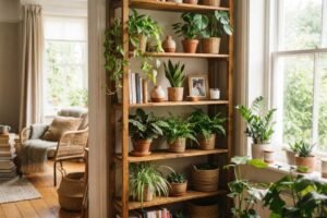 Indoor Plant Shelf Ideas