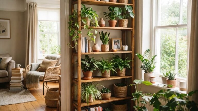 Indoor Plant Shelf Ideas