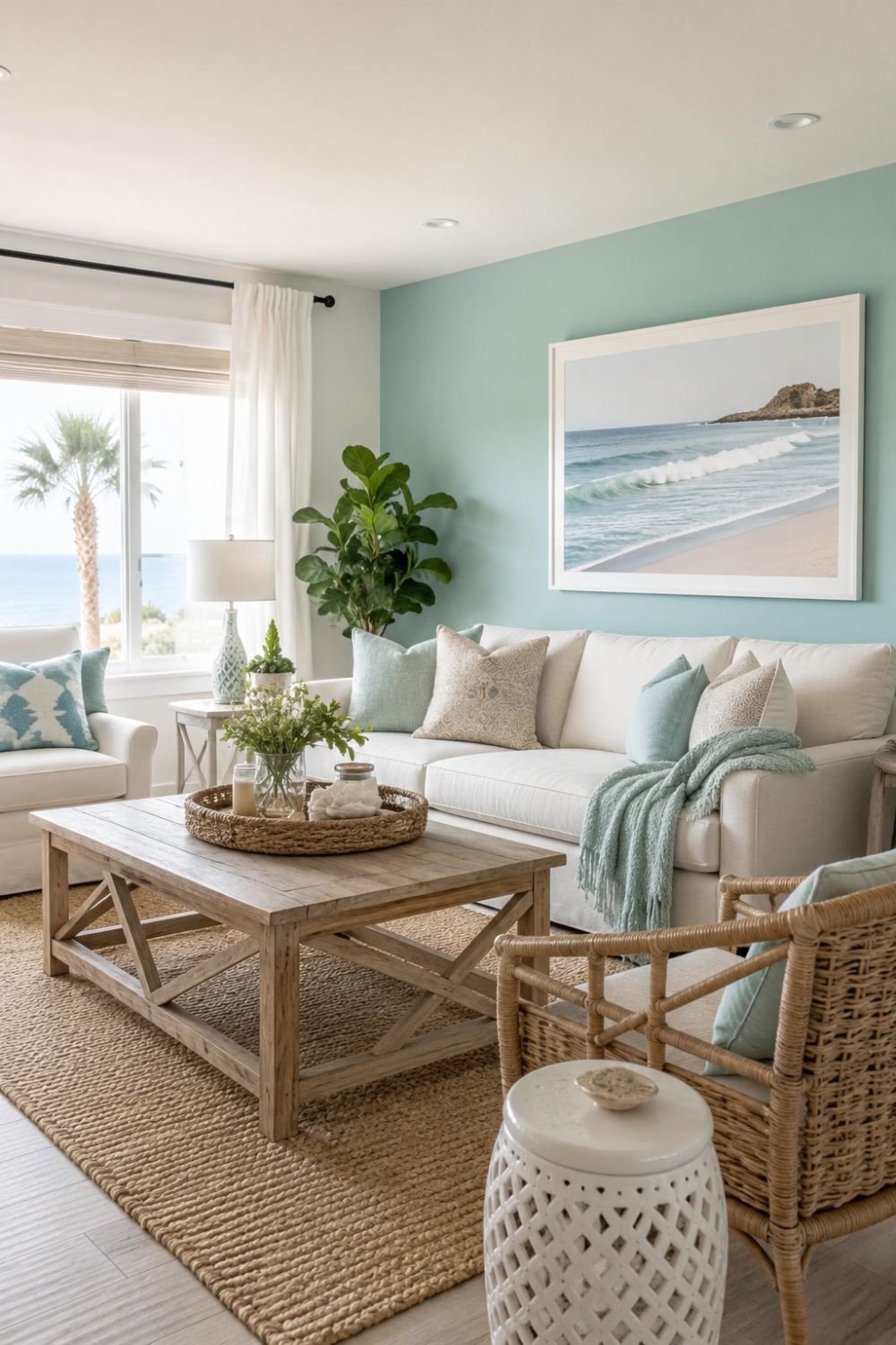Not ready to paint your whole home. One accent wall works.