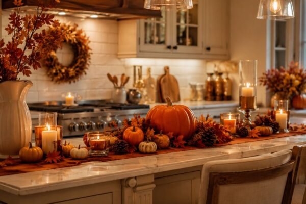 Thanksgiving Kitchen Decor Ideas for Warm Festive Style