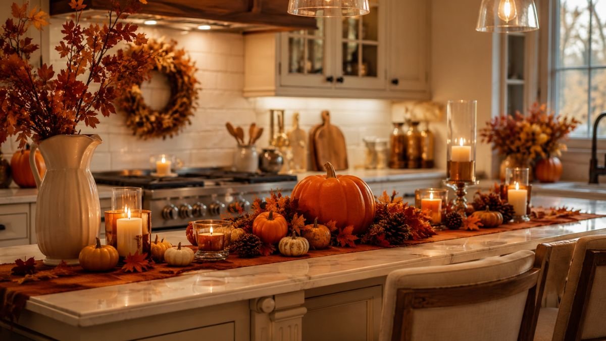 Thanksgiving Kitchen Decor Ideas for Warm Festive Style