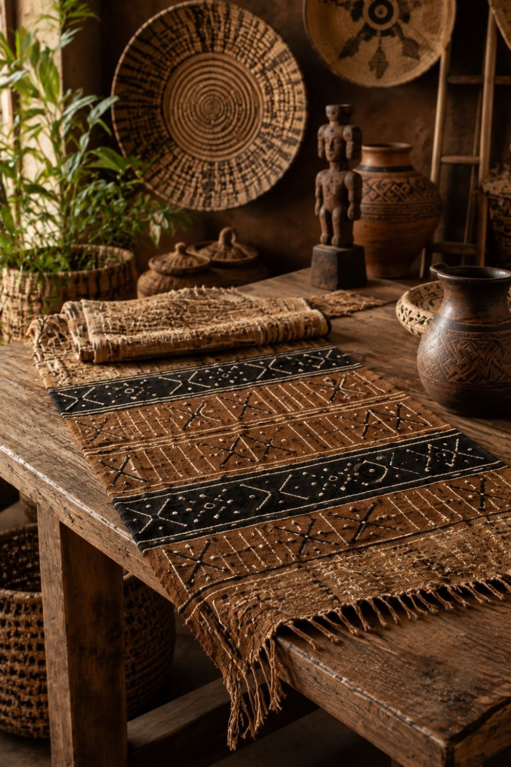 authentic sourcing afrohemian decor idea
