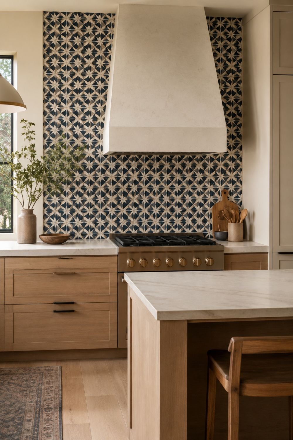 balanced statement tile idea