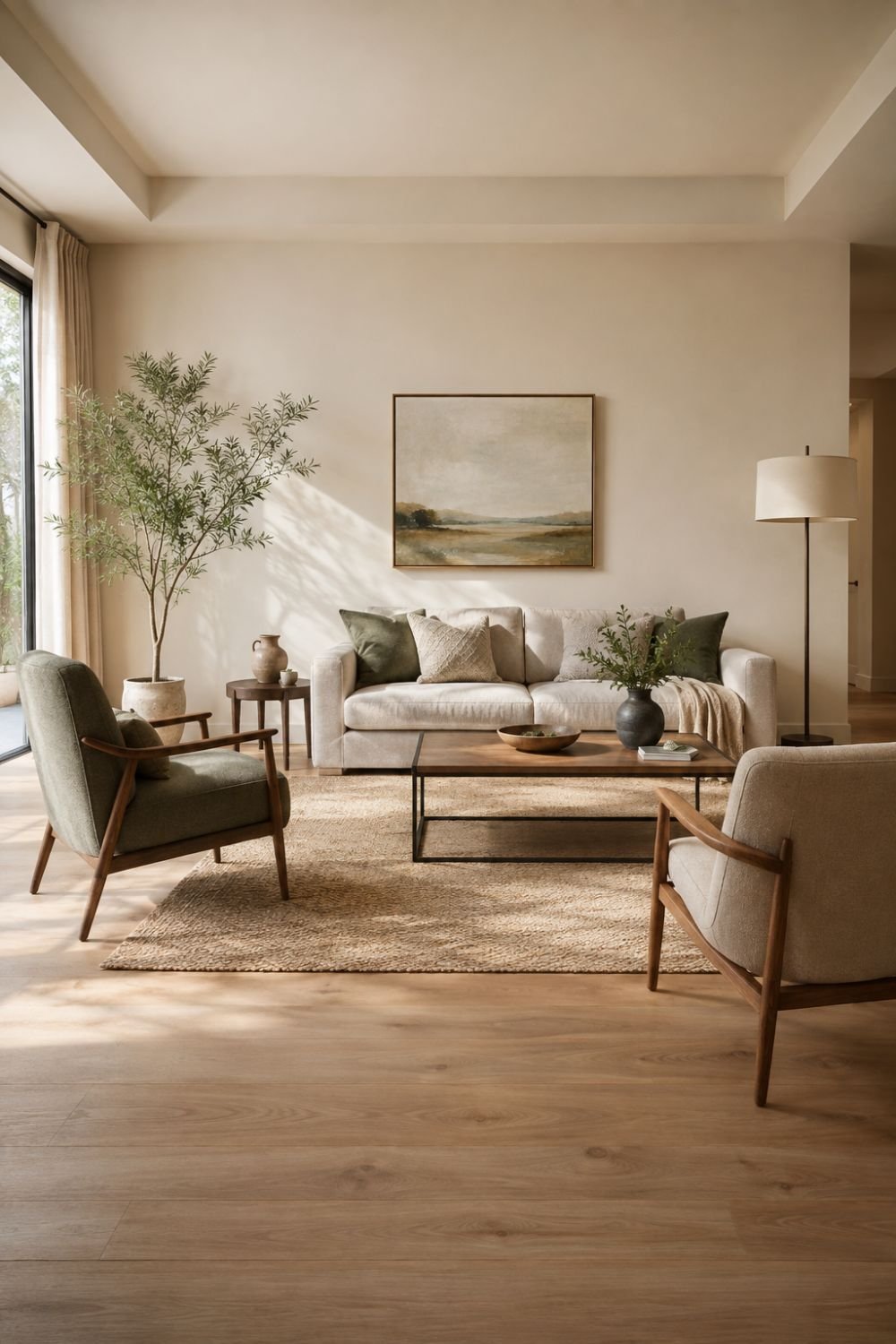 breathing room furniture layout idea