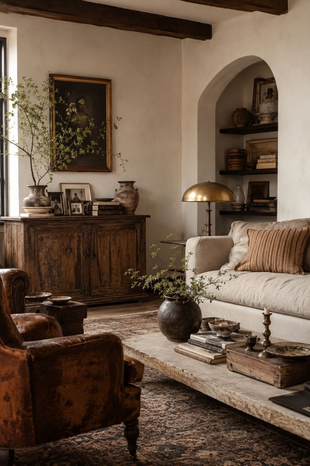 collected home patina decor idea