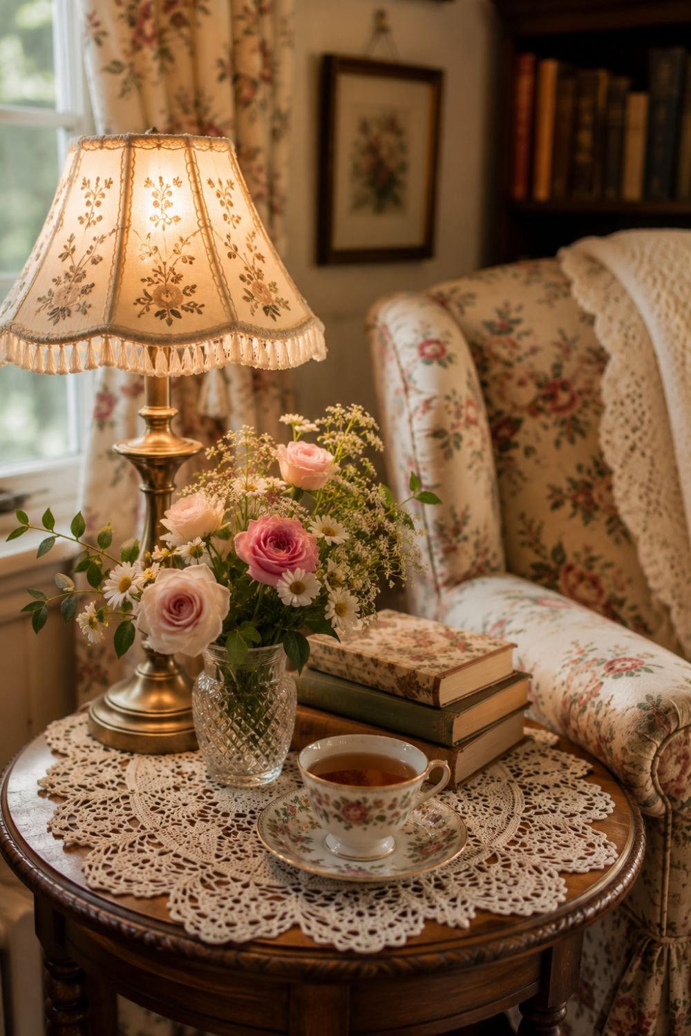 doilies grandmacore decor idea