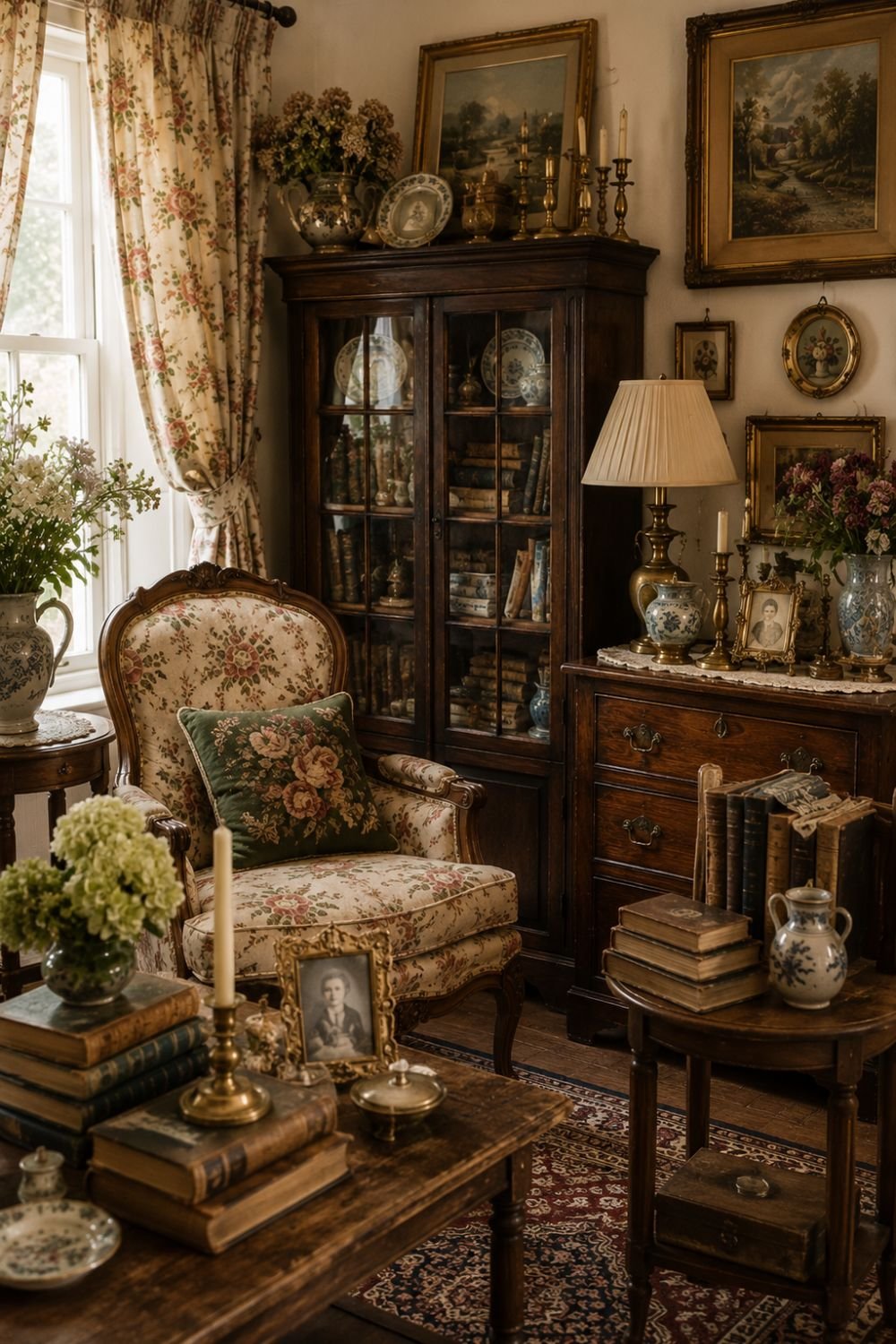 estate sale sourcing grandmacore decor idea