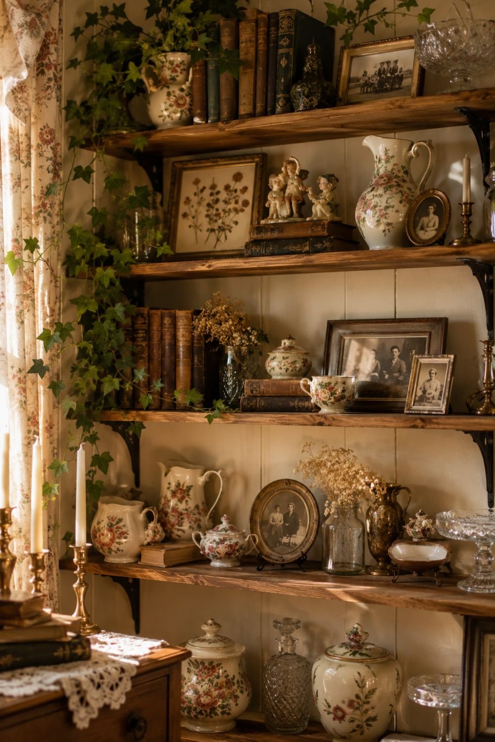 knickknacks grandmacore decor idea