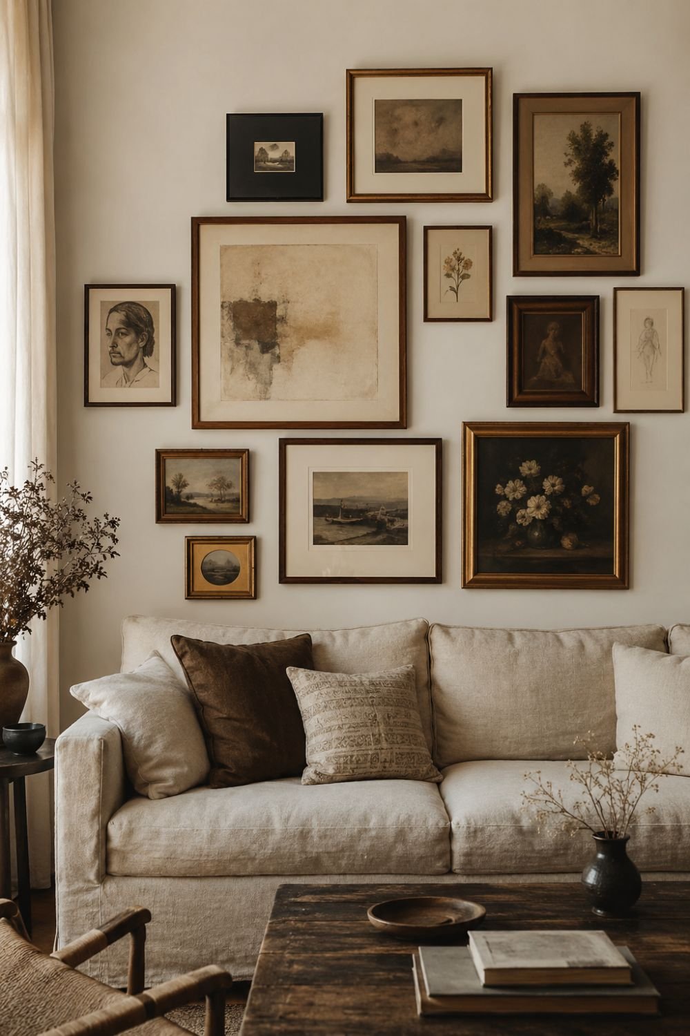  layered art layered comfort decor idea