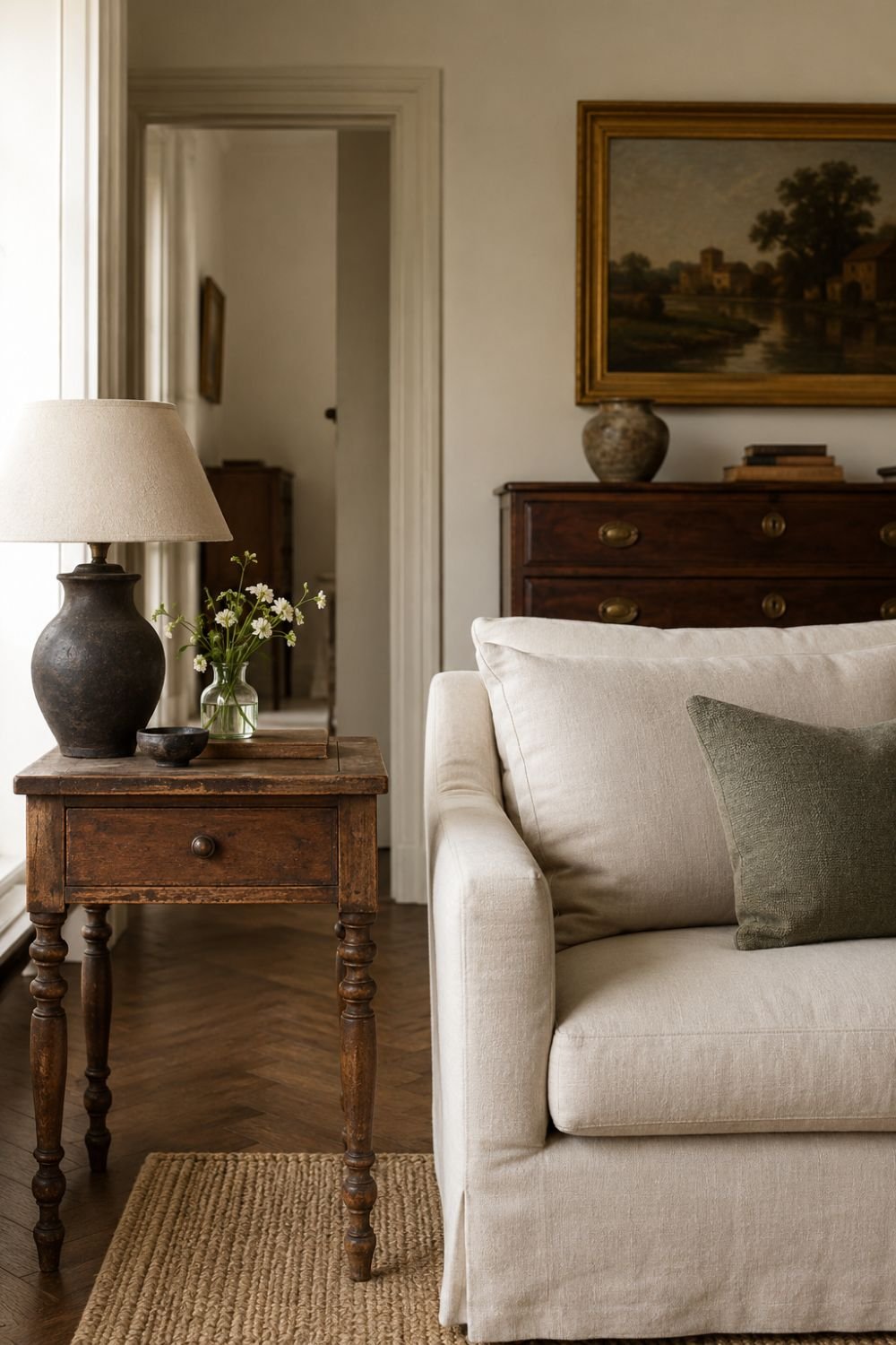 real vintage patina decor idea