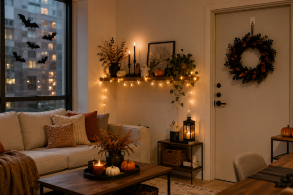small apartment halloween decor ideas