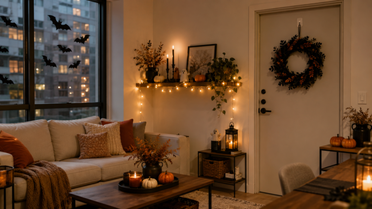small apartment halloween decor ideas