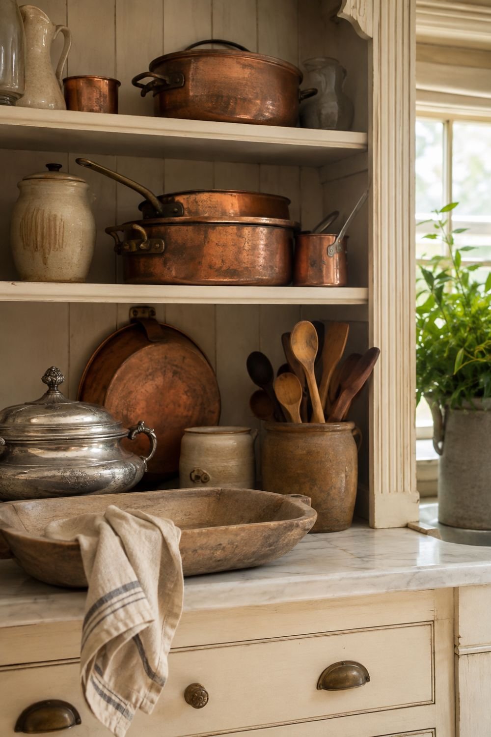  tarnished copper patina decor idea