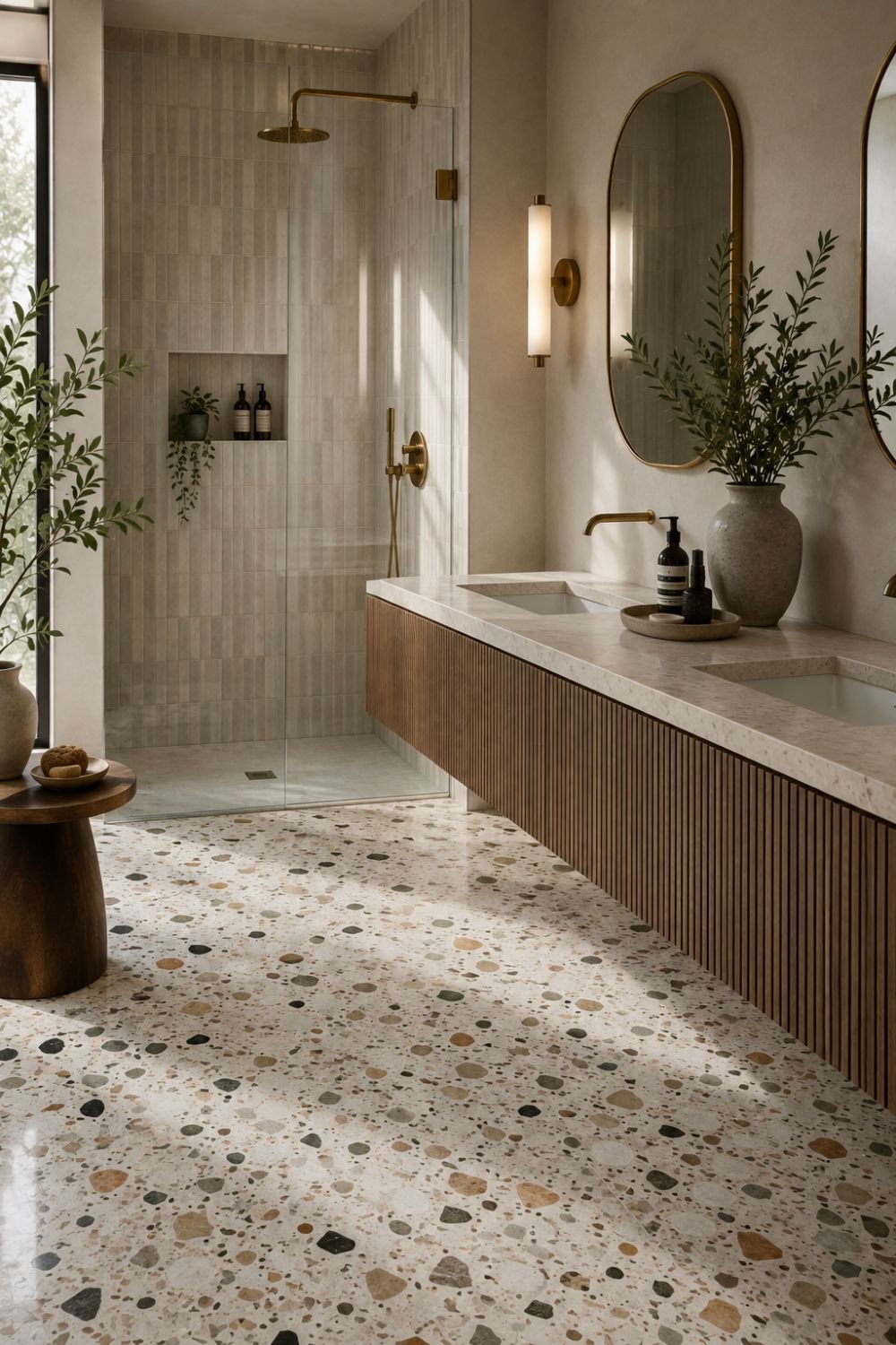  terrazzo statement tile idea