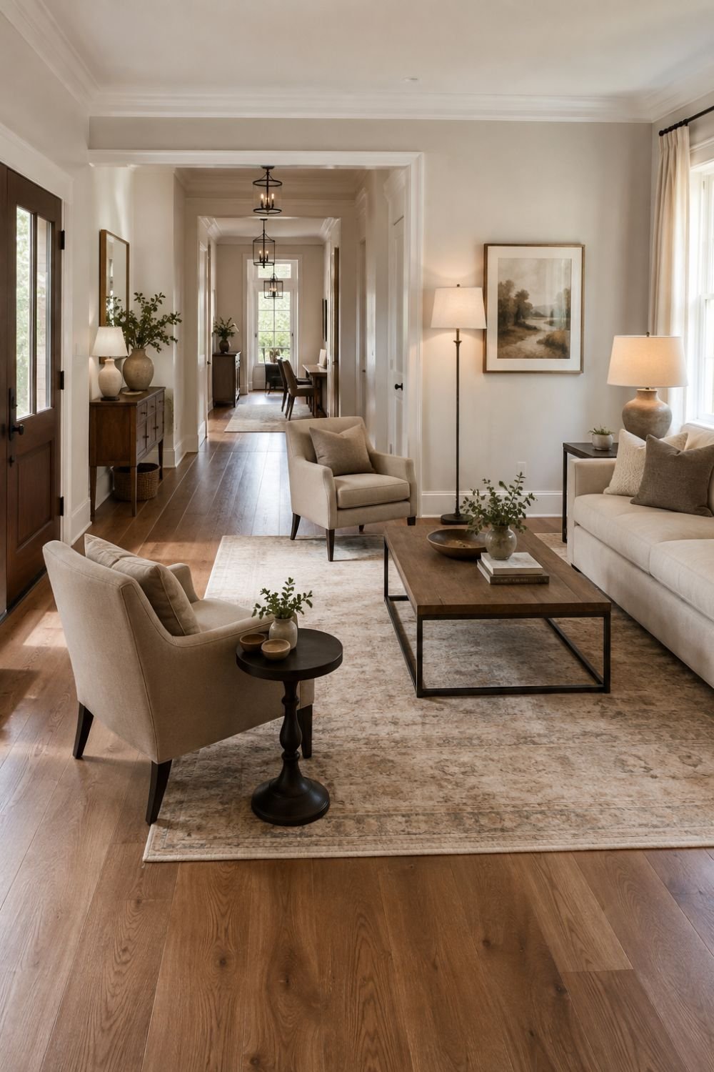  walking paths furniture layout idea