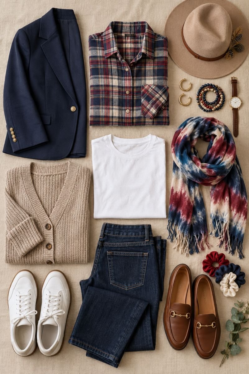 Capsule wardrobe teacher spirit week outfit