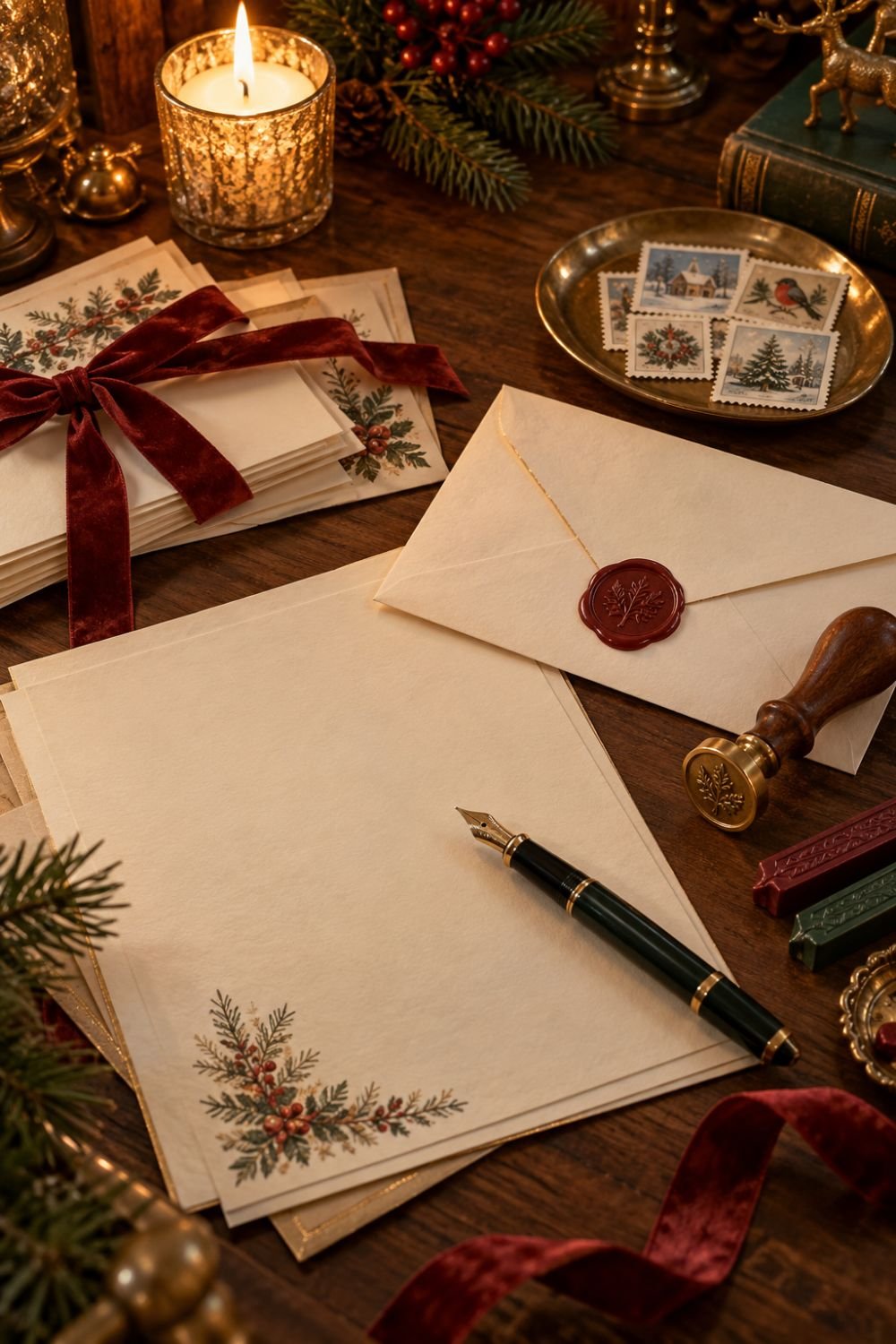 Christmas list idea letter writing kit