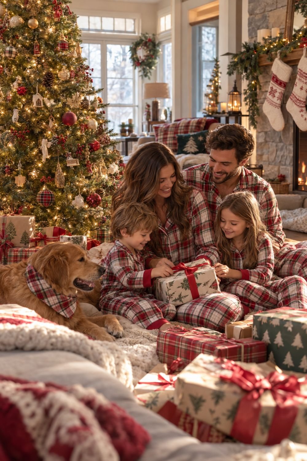 Christmas list idea matching pajamas