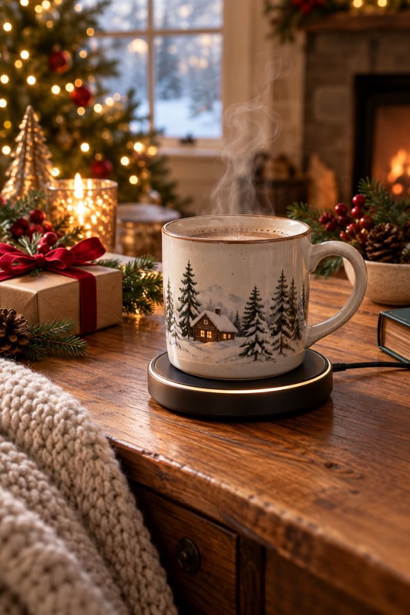 Christmas list idea mug warmer