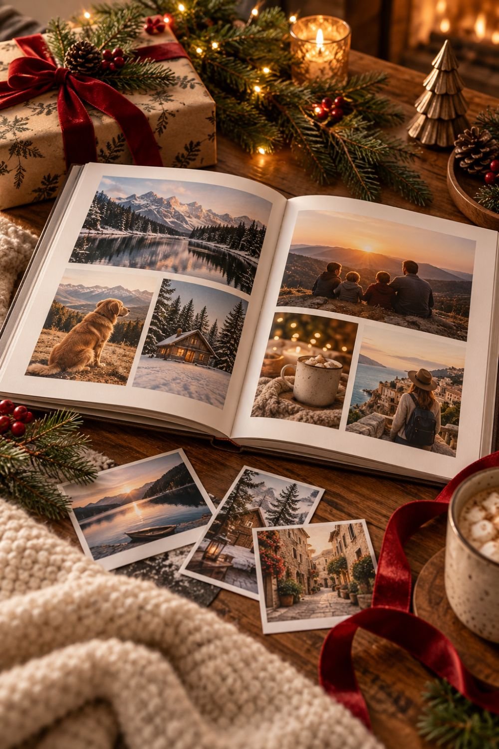 Christmas list idea photo book