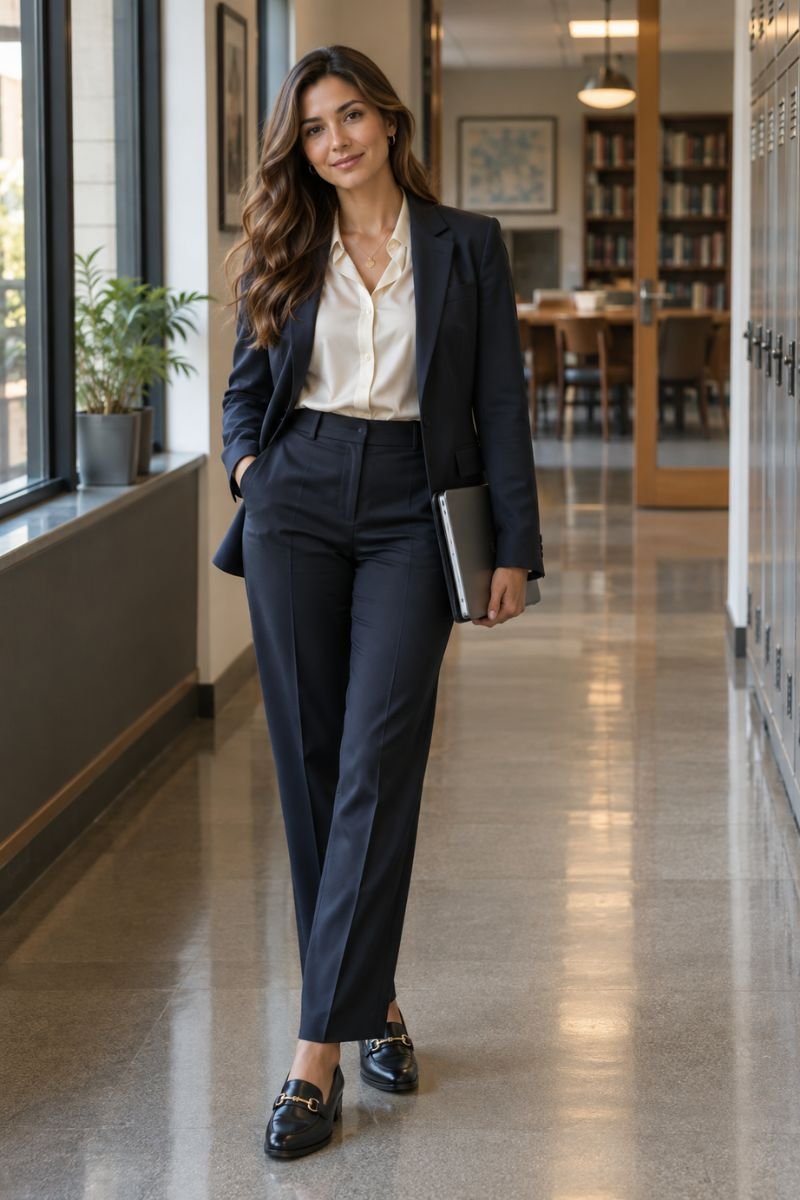 Formal day teacher spirit week outfit
