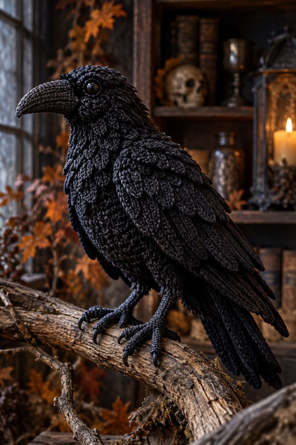 Free crochet halloween patterns amigurumi raven