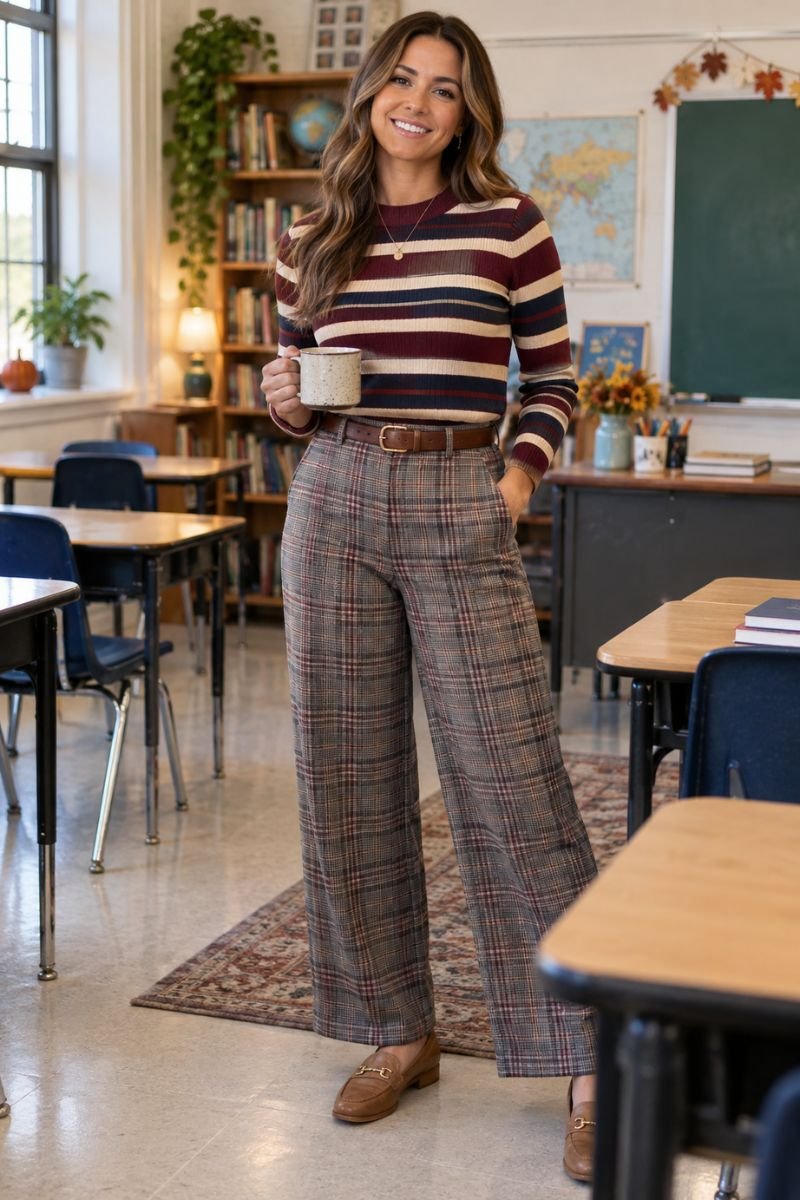 Mismatch day teacher spirit week outfit
