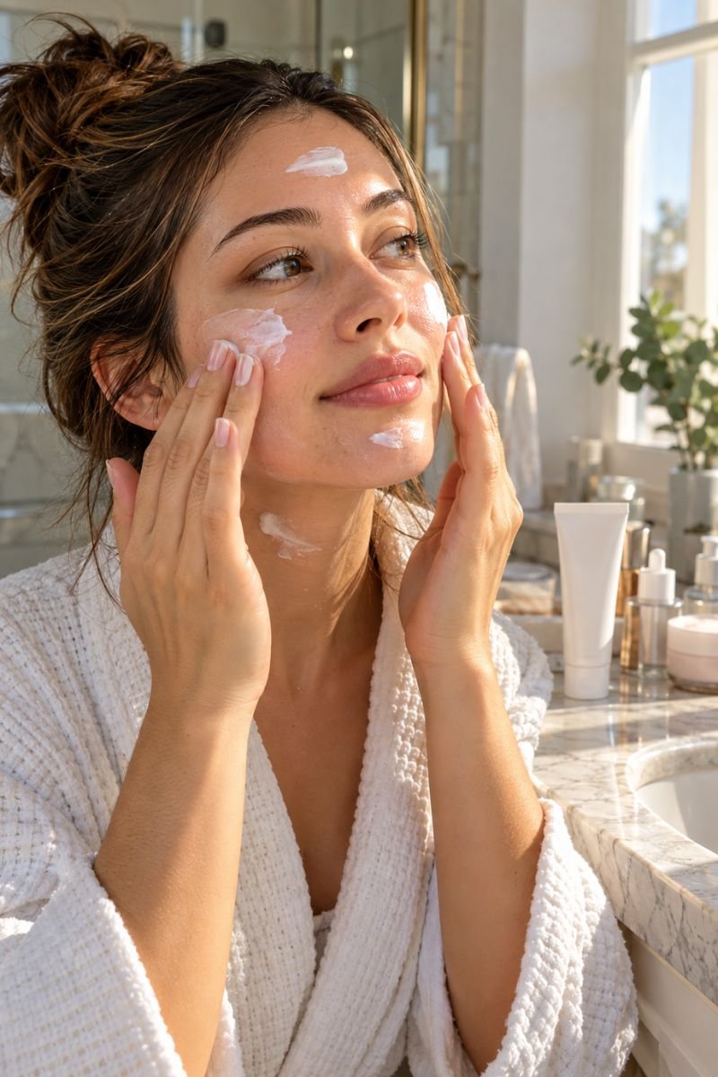 Skincare routine order step seven sunscreen