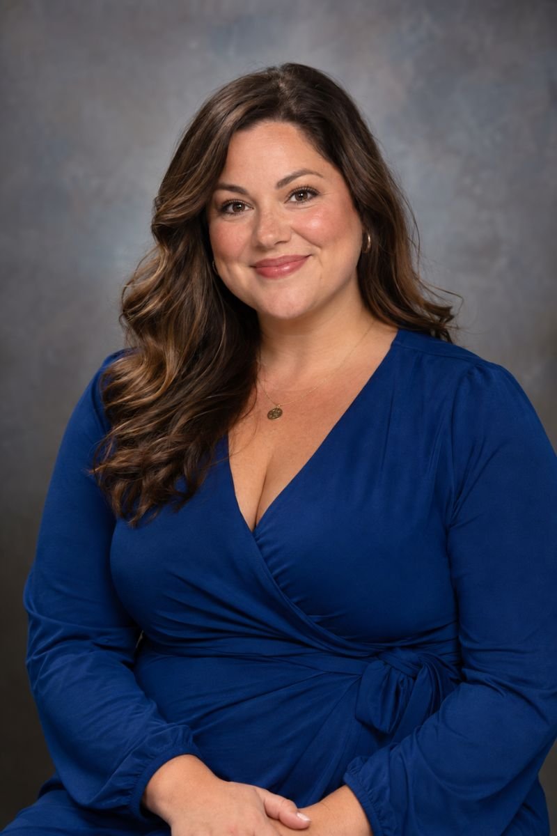 Wrap dress plus size teacher picture day outfit
