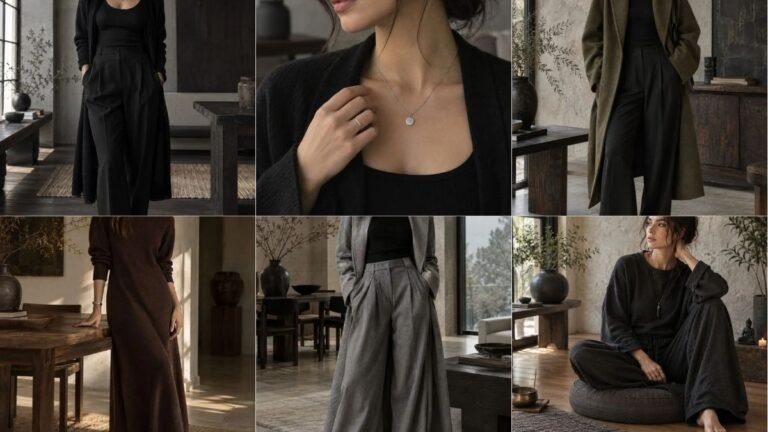 zen goth outfit ideas