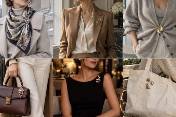 brooched accessory ideas