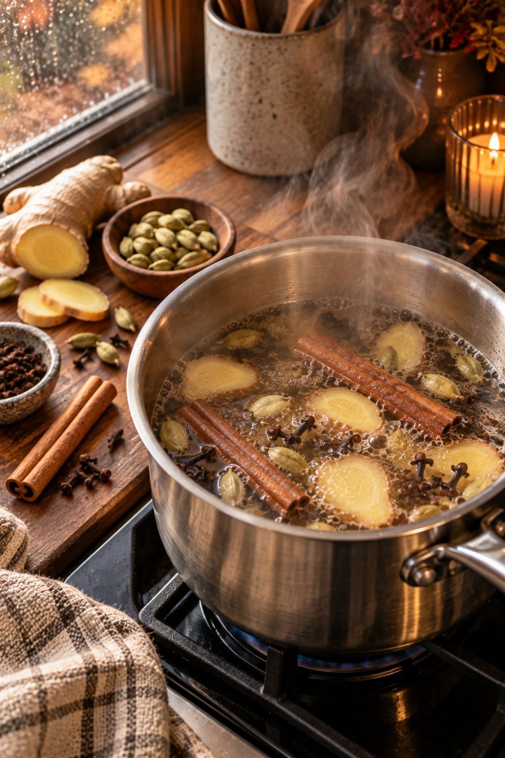 chai spice simmer pot recipe