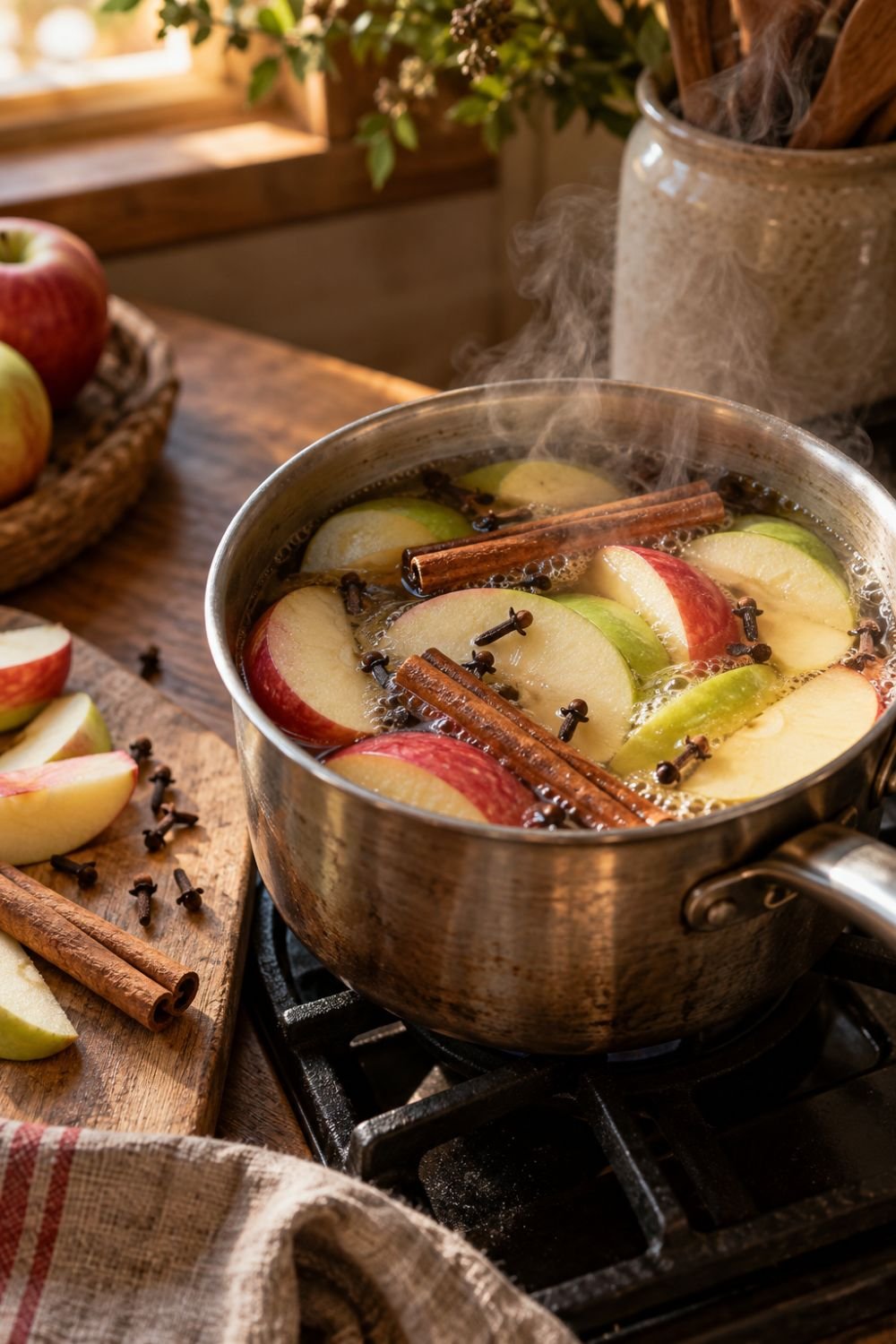classic apple cinnamon simmer pot recipe
