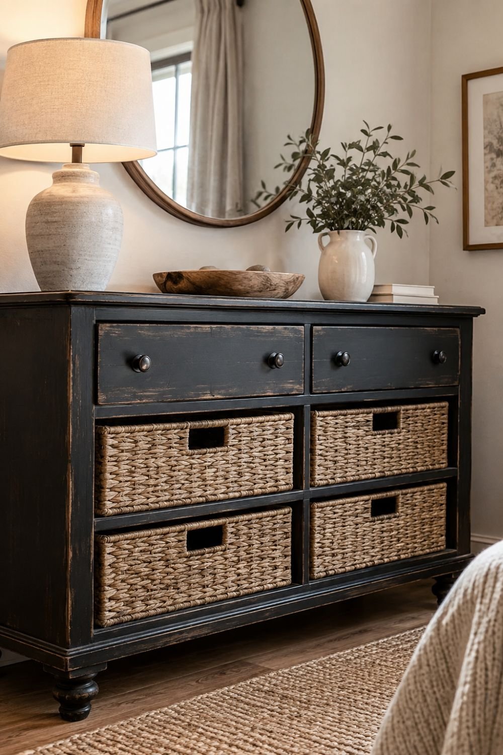 distressed dresser pottery barn thrift flip idea