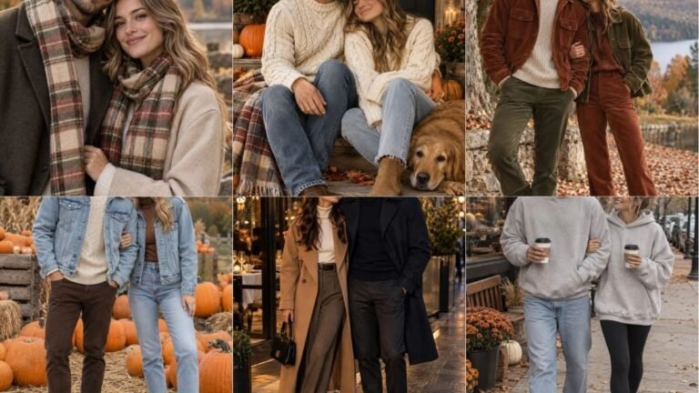 fall couple outfits