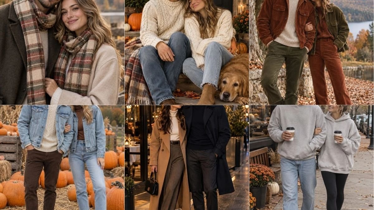 fall couple outfits
