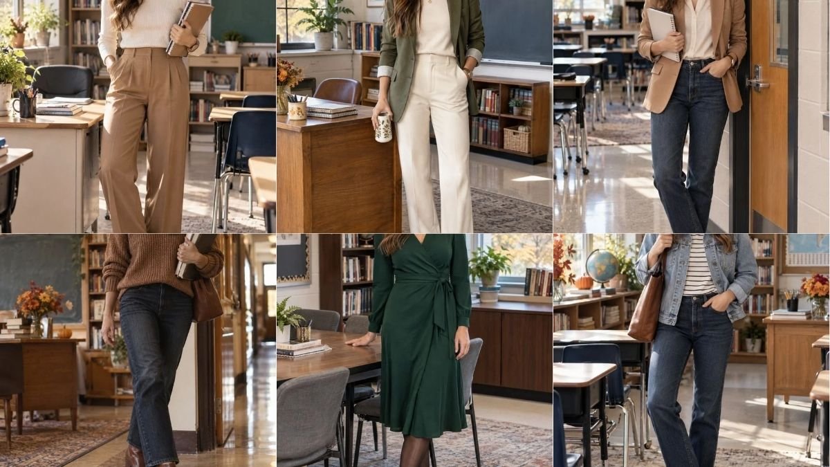 fall teacher outfit