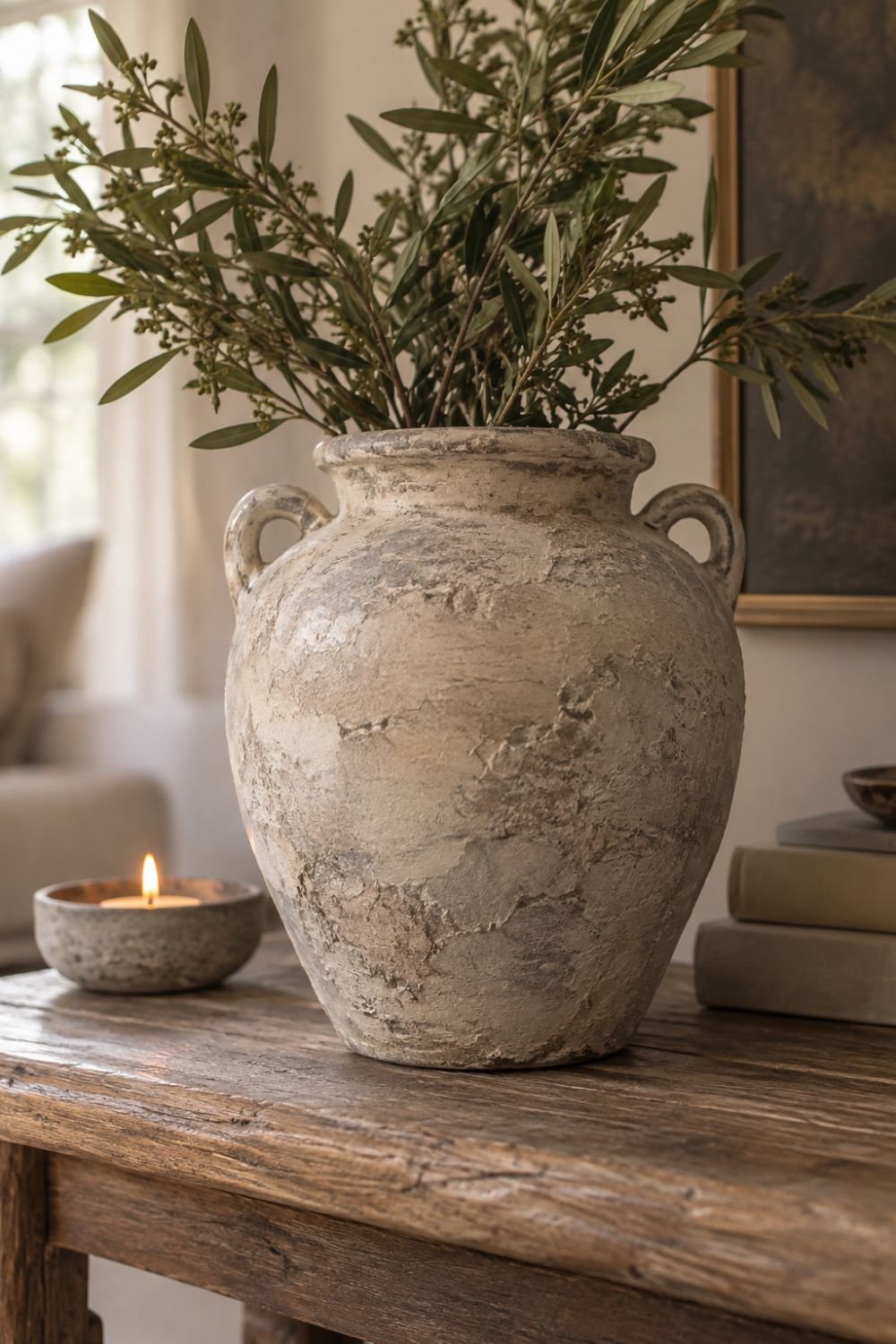 faux earthenware pottery barn thrift flip idea