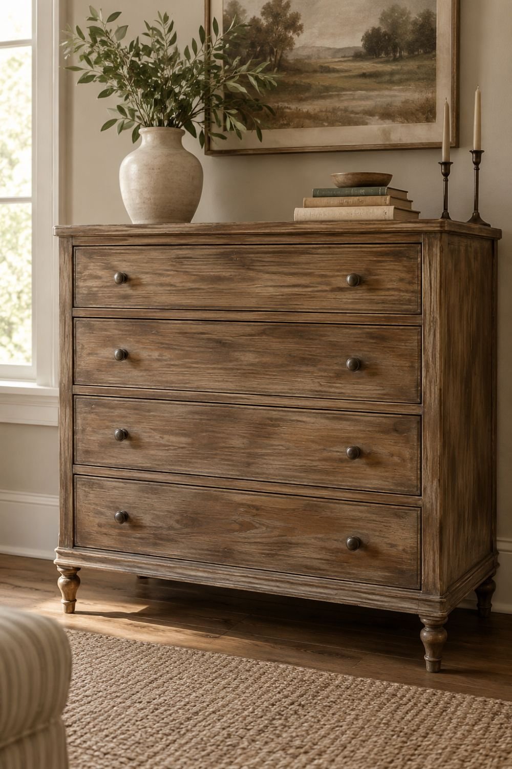faux wood technique pottery barn thrift flip idea