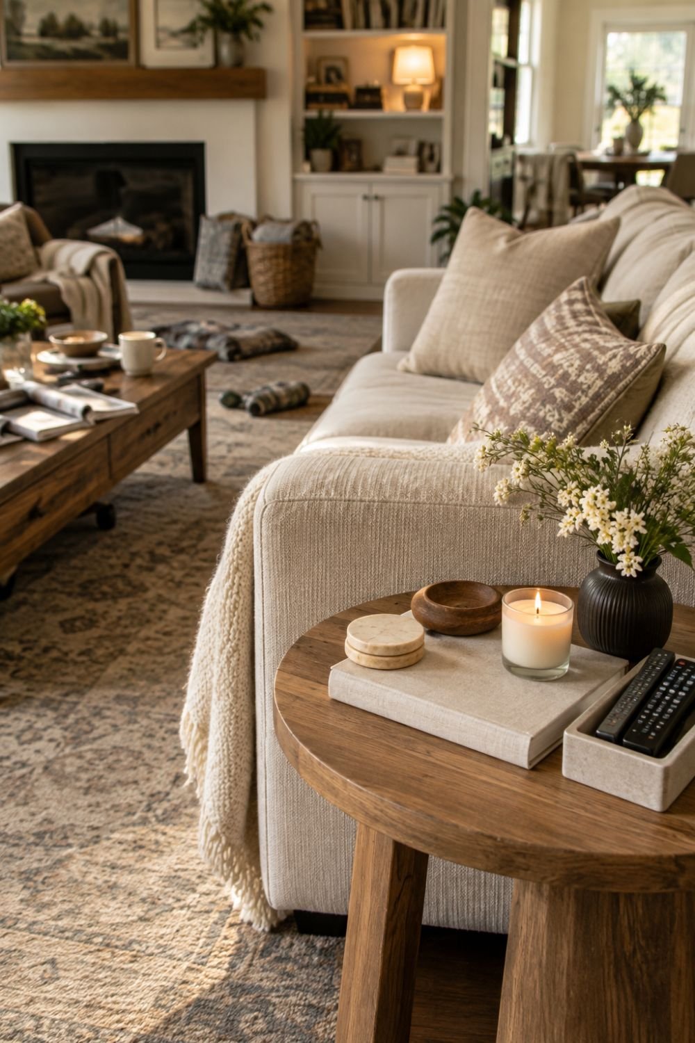 five minute zone sunday reset routine decor idea