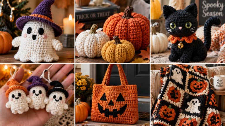 free crochet halloween patterns