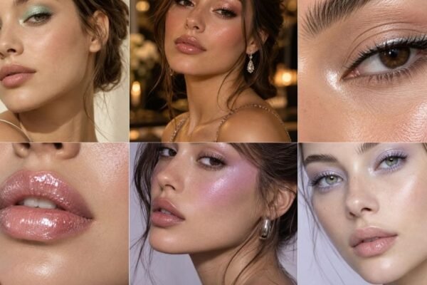 frosted makeup ideas
