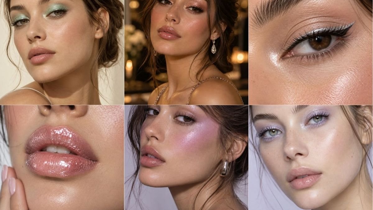 frosted makeup ideas