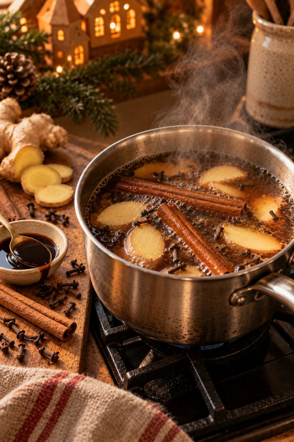 gingerbread simmer pot recipe